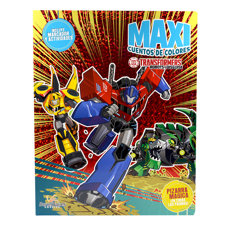 Maxi Cuentos de Colores. Transformers