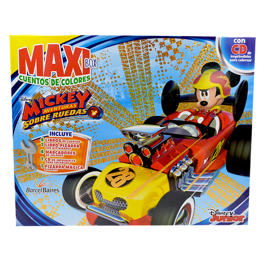 Maxi Box. Mickey y sus Aventuras sobre ruedas